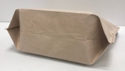画像3: クラフト紙保冷バッグ　不織布タイプ　おしゃれなクラフト色の保冷袋　小判抜き　Mサイズ　格安販売