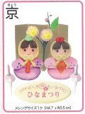 【2025年度】ケーキ飾り　ひなまつりセット　２０組　京 KGS2502　■同梱不可商品■