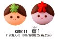 ひなまつり　ケーキ飾り　ひなフェイス　童1　KGM011【120組】　■同梱不可商品■