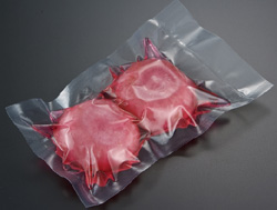 画像: ハイバリア彊美人　ボイル・冷凍食品対応 透明無地袋（真空袋）　彊美人XVー2635　80μｘW260ｘL350