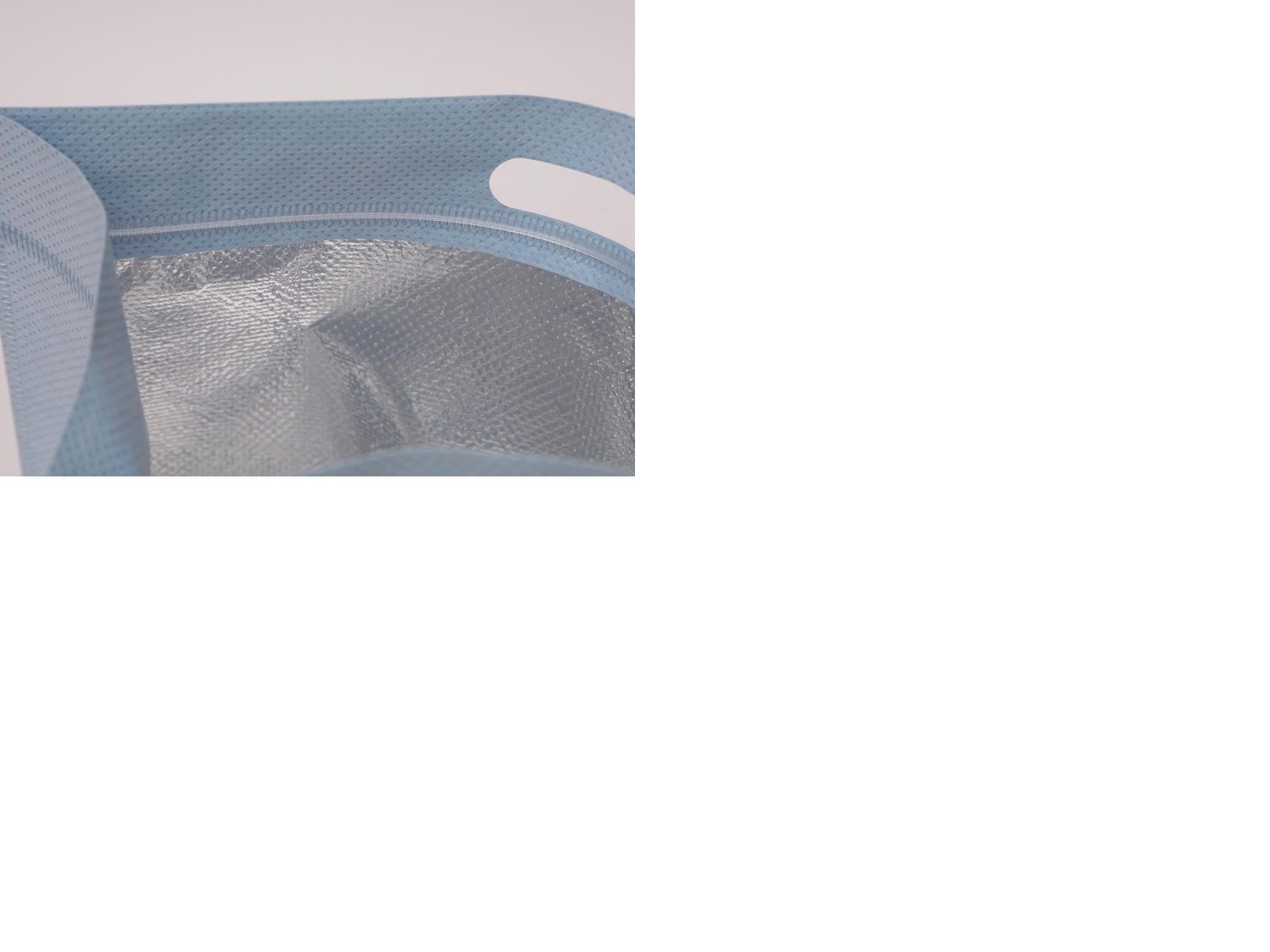 画像5: かわいい保冷袋・クーラーバッグ　不織布＋アルミでオシャレ　クールチャックバッグ　小判抜き　Lサイズ　激安販売