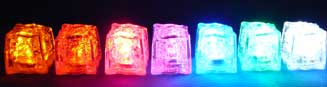 画像: LED　光る氷・LITECUBES　試せる６色のバリューセット　