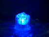 画像1: LED　光る氷 ライトキューブ LITECUBES クリスタルタイプ・ブルー・グリーン・ホワイト・パープル・マルチ　２４個ケース売り