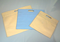 画像: 格安保冷袋の販売・クーラーバッグ　カラーMCQ　エナメル調平袋　Sサイズ　